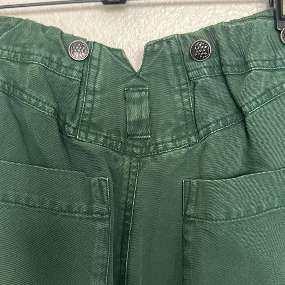 Free People Green Crop Pants size 6 - Picture 3 of 5